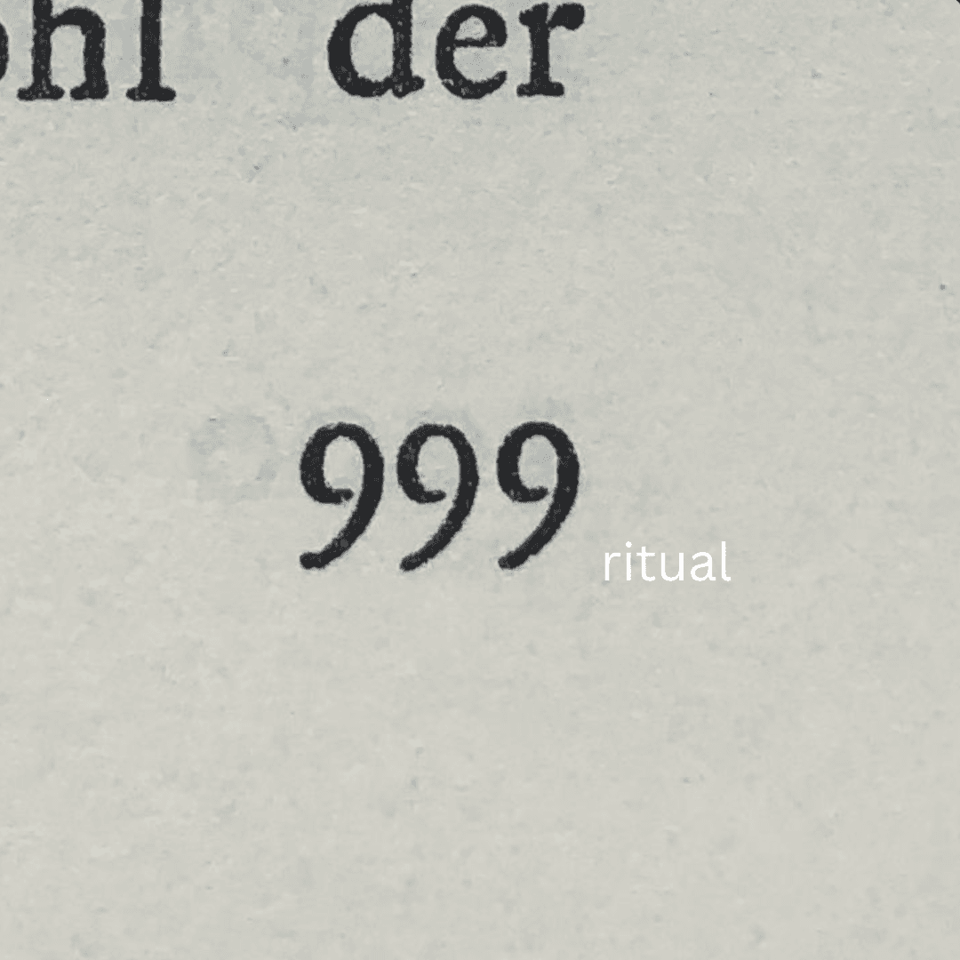 999 Ritual